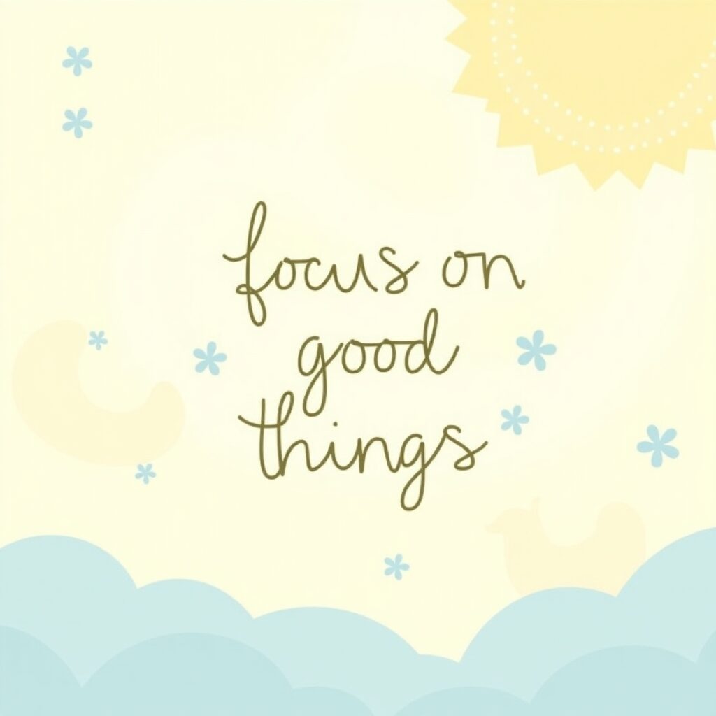 Focus on Good Things